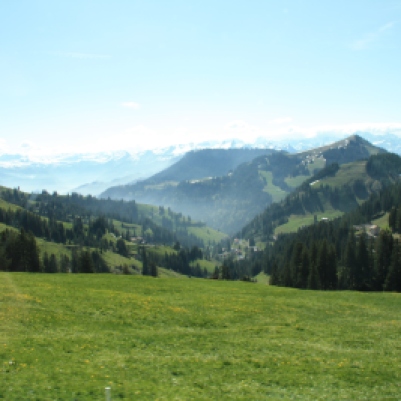 the lesser Alps in summer